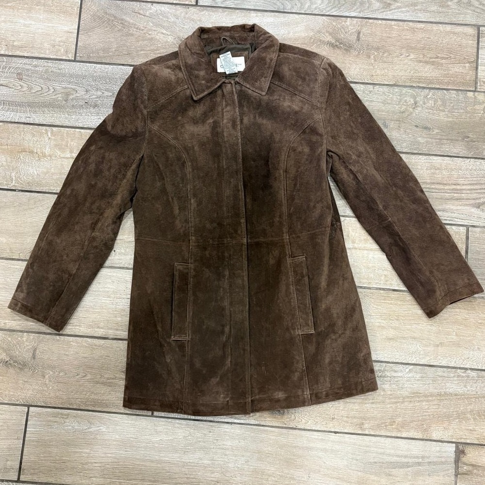 Cherokee Brown Suede Leather Jacket